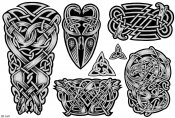 Celtic Tattoo Designs Sheet 169
